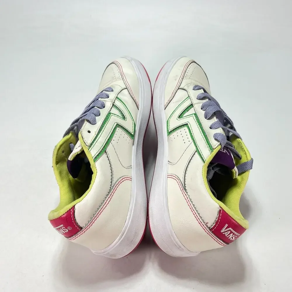 Vans Lowland CC Pop Marshmallow Retro Low Top Skate Shoes 721356 Women's Size 9